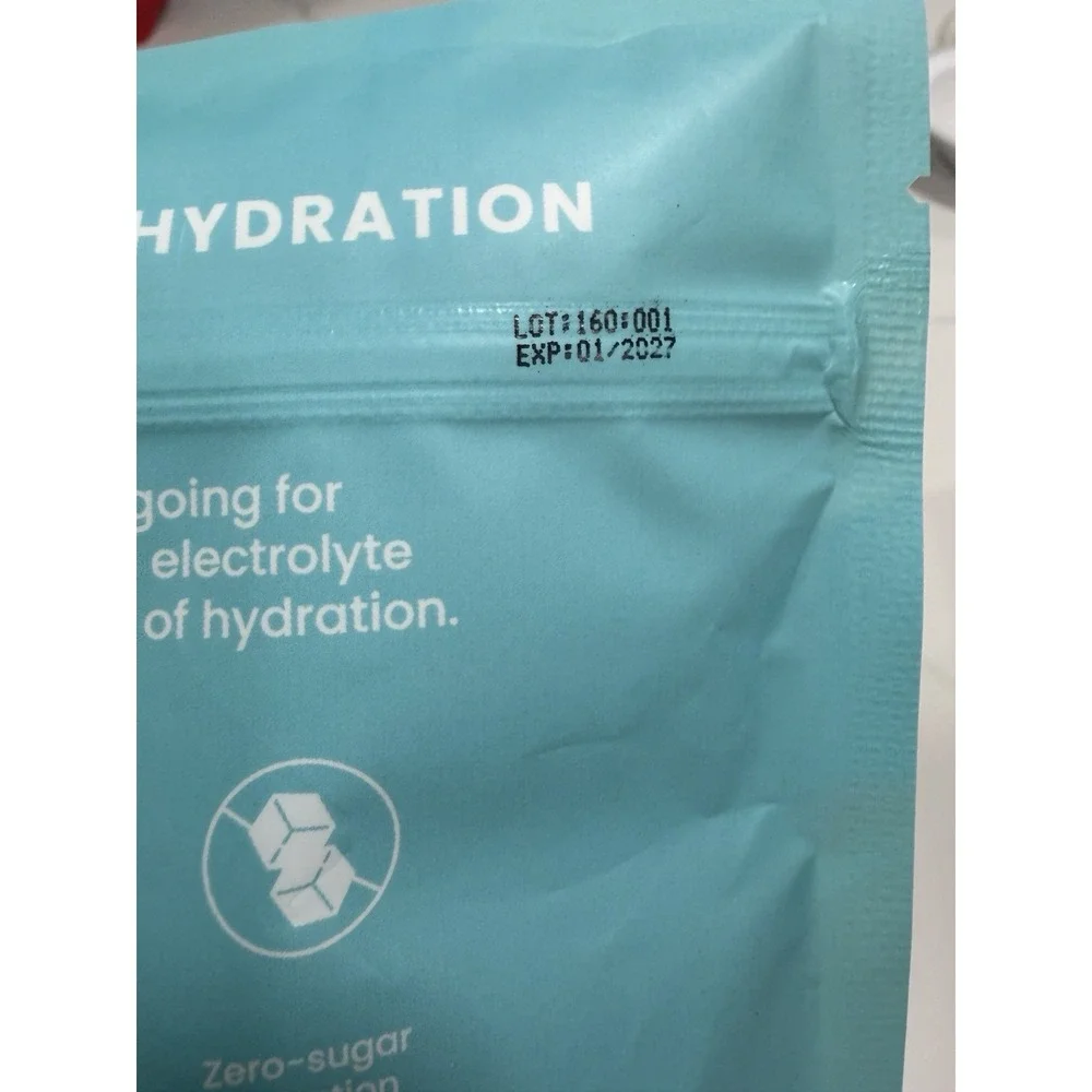 LIDO Lemonade Electrolyte Powder Packets Clean, Zero-Sugar  28 Servings Exp 1/27